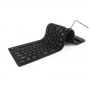 Gembird | Flexible keyboard | Wired | US | USB + PS/2 - 4